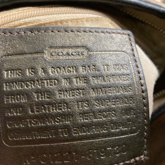 COACH OPTIC CHAIN SIGNATURE BAG LOGO EMBOSSED Women's Bag - Picture 5 of 6